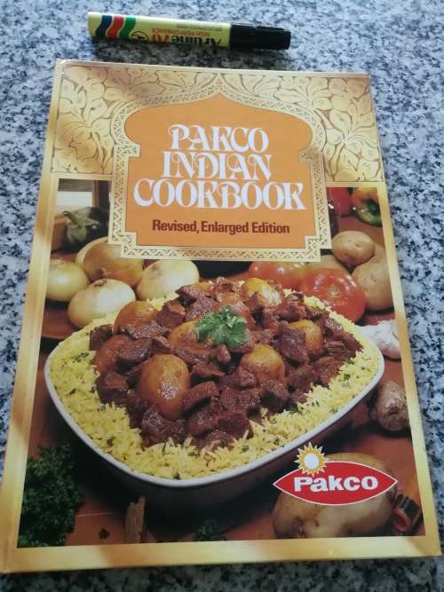 PAKCO INDIAN COOKBOOK Revised Enlarged Edition 1986