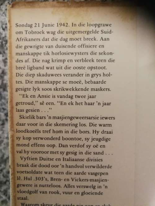 ADRIAAN SNYMAN KRUISTOG NA DIE EWIGHEID oorlogsroman