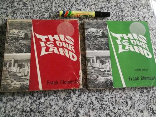 2 Books THIS IS OUR LAND FRANK CLEMENTS plus THIS IS OUR LAND SECOND SERIES Stories of Rhodesia
