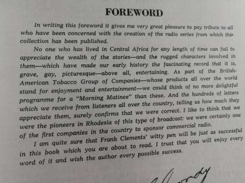2 Books THIS IS OUR LAND FRANK CLEMENTS plus THIS IS OUR LAND SECOND SERIES Stories of Rhodesia