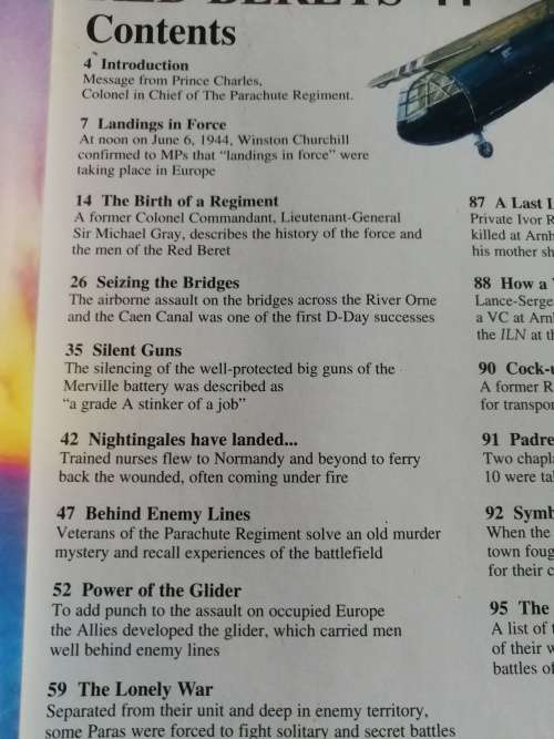 RED  BERETS `44 Official Publication of the Airborne Forces Parachute Regiment incl Roll of Honour