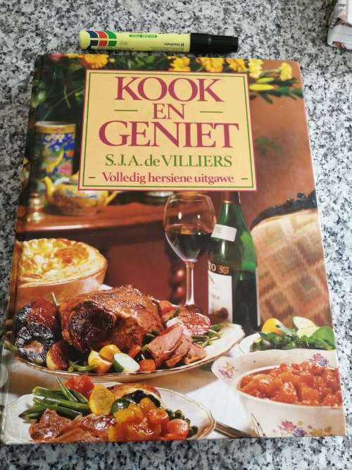KOOK EN GENIET S L A de VILLIERS VOLEDIGE HERSIENE UITGAWE