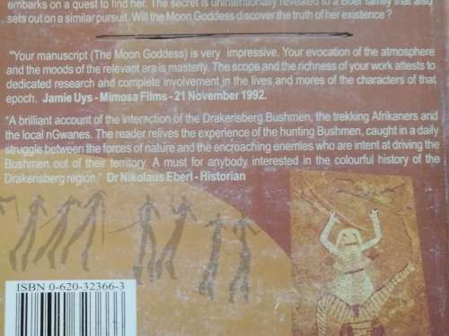 THE MOON GODDESS R R RITTER The Last of the Drakensberg Bushmen Drakensberg history