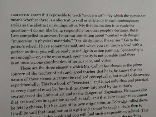 FORM SPACE AND VISION GRAHAM COLLIER Understanding Art A Discourse in Drawing Third Edition 1972
