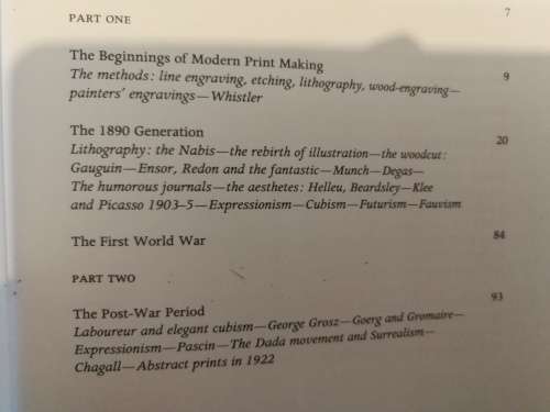 TWENTIETH CENTURY GRAPHICS JEAN ADHEMAR Introductory history of print making
