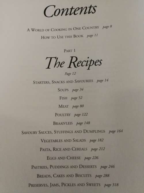 SOUTH AFRICAN COOKBOOK Heritage Publications  Cook Book  The Classic Cooking Guide