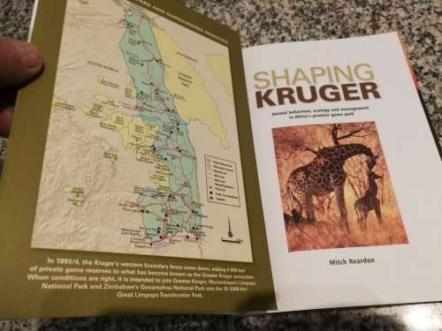 SHAPING KRUGER Animal Behaviour ecology & management MITCH REARDON (Kruger National Park KNP )