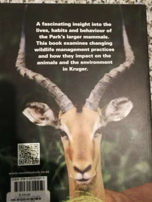 SHAPING KRUGER Animal Behaviour ecology & management MITCH REARDON (Kruger National Park KNP )