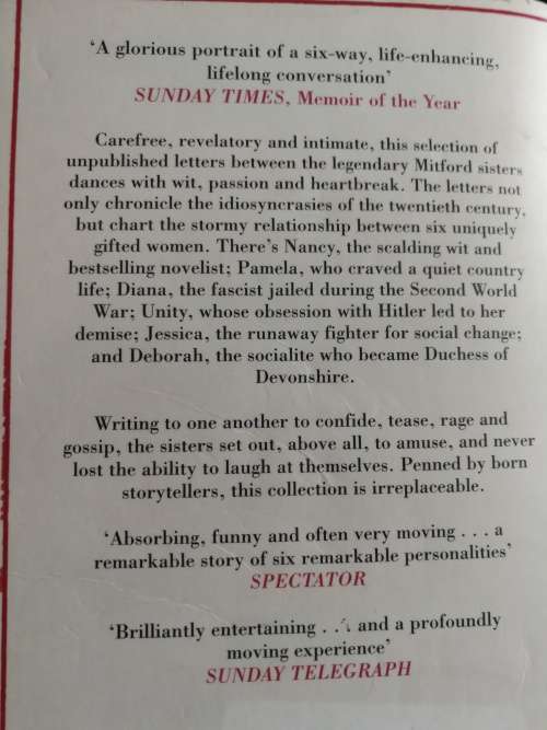 THE MITFORDS Letters Between Six Sisters edited by CHARLOTTE MOSLEY ( Mitford )