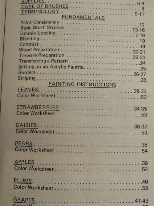 THE BRUSH TOLES FOR THEE PRISCILLA HAUSER  Step by Step Color Worksheets ( painting technique )