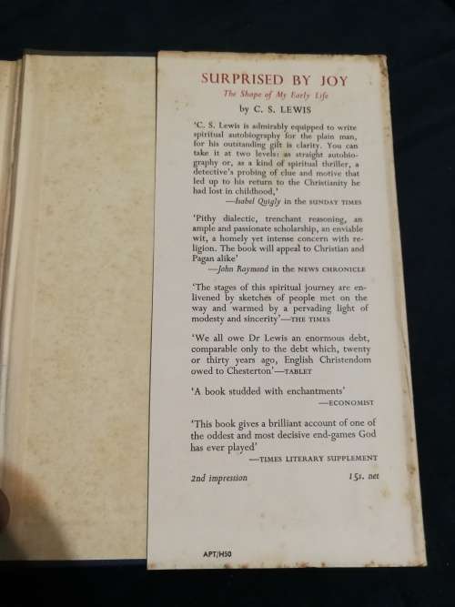C S LEWIS TILL WE HAVE FACES