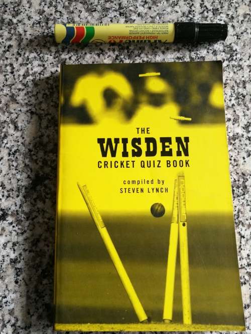 THE WISDEN CRICKET QUIZ BOOK compiled by STEVEN LYNCH 2004
