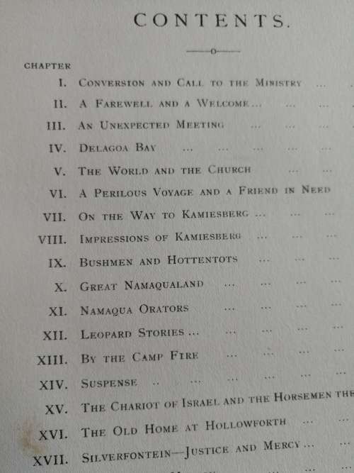 THE STORY of WILLIAM THRELFALL THOMAS CHEESEMAN 1910 Missionary Martyr of Namaqualand