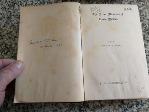 LORD PALMERSTON MARQUIS OF LORNE K T 1892