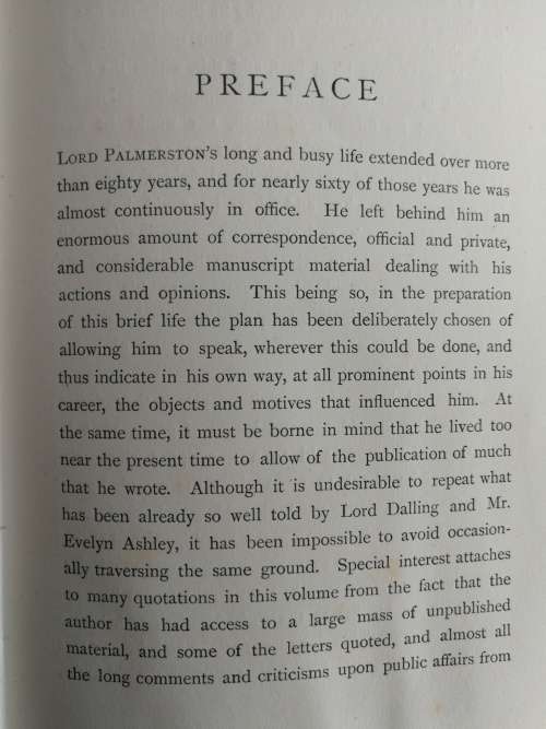 LORD PALMERSTON MARQUIS OF LORNE K T 1892