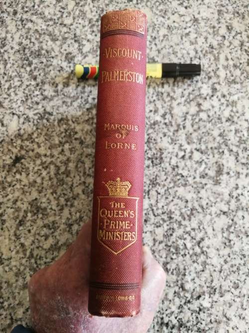 LORD PALMERSTON MARQUIS OF LORNE K T 1892