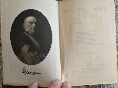 W E GLADSTONE  by GEORGE W E RUSSELL Fourth Edition  1898