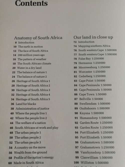 READER`S DIGEST ATLAS OF SOUTHERN AFRICA ( Readers Digest Maps geography history heritage reference