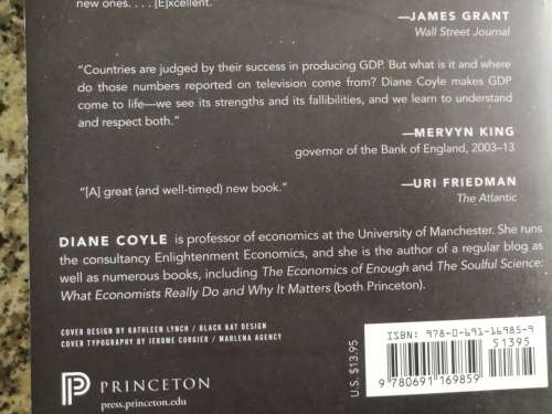 GDP DIANE COYLE A Brief but Affectionate History Revised and Expanded Edition  ( G D P ) Economics