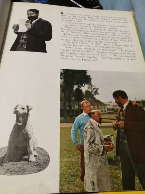 The BOOK of the FILM TINTIN AND THE GOLDEN FLEECE