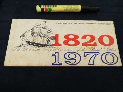 1820 to 1970 The 150th Anniversary of the Arrival of the British Settlers GUY BUTLER