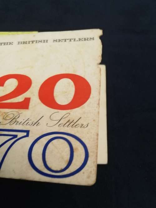1820 to 1970 The 150th Anniversary of the Arrival of the British Settlers GUY BUTLER