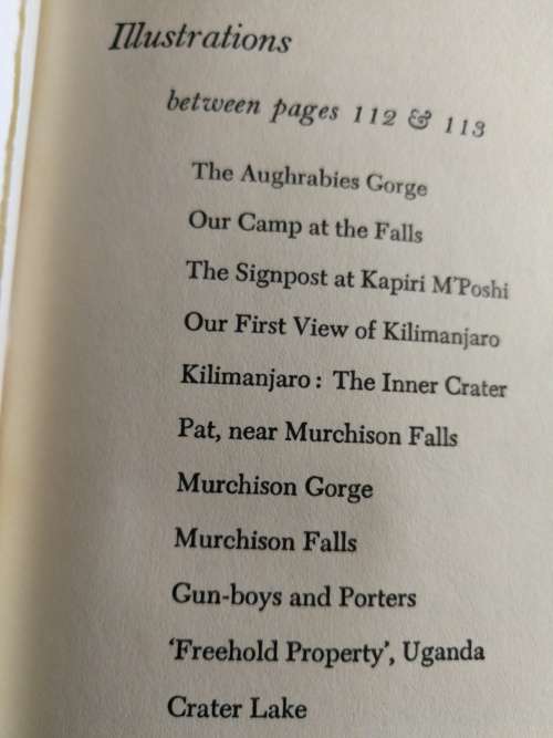 LUNCH WITH LIVINGSTONE CYRIL KANTOR ( A 12000 mile trip through Africa 1954