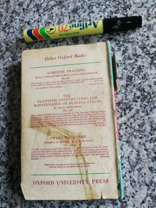 THE OXFORD POCKET BOOK OF CRICKET COACHING D TOWNSEND 1953