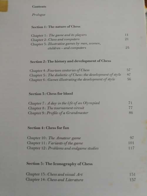 A BOOK OF CHESS  by C H O`D ALEXANDER 1973