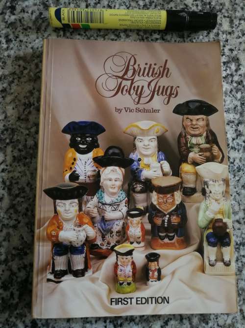 BRITISH TOBY JUGS  by VIC SCHULER  ( Pottery  )
