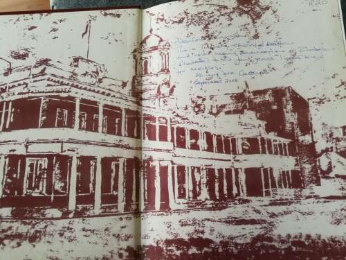 HOTEL IN AFRICA MEIKLES HOTEL NORMAN ATKINSON ( please note condition ) Rhodesia Rhodesiana
