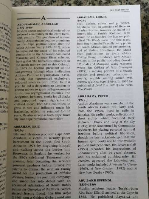 A CONCISE DICTIONARY OF SOUTH AFRICAN BIOGRAPHY PETER JOYCE