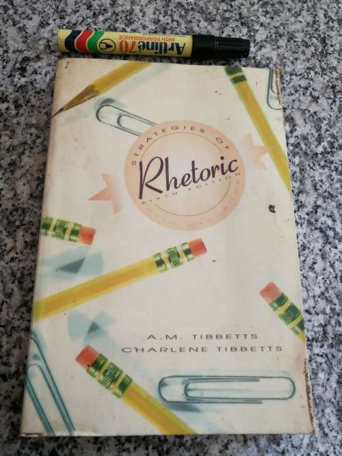 STRATEGIES OF RHETORIC A M TIBBETTS CHARLENE TIBBETTS SIXTH EDITION 1991 improve writing skills