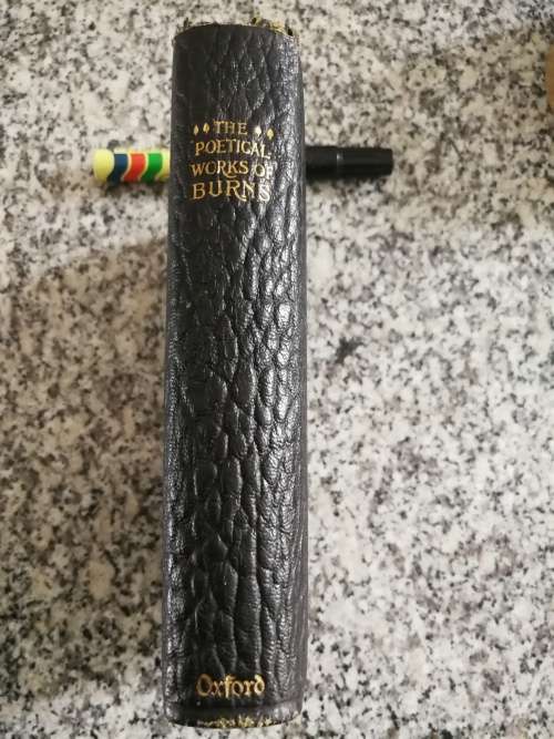 THE POETICAL WORKS OF ROBERT BURNS OXFORD EDITION  1921  poetry poems
