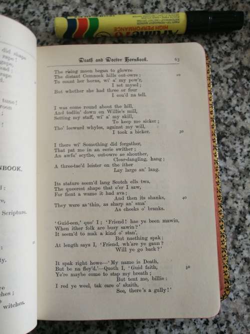 THE POETICAL WORKS OF ROBERT BURNS OXFORD EDITION  1921  poetry poems