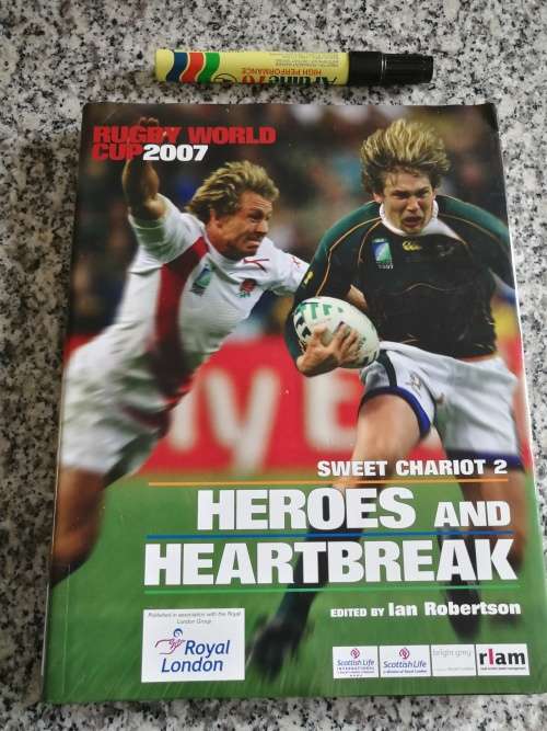 RUGBY WORLD CUP 2007 HEROES AND HEARTBREAK IAN ROBERTSON