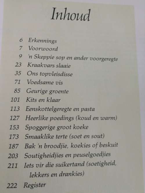 HUISGENOOT WENRESEPTE 4 CARMEN NIEHAUS ( Kook resepte )
