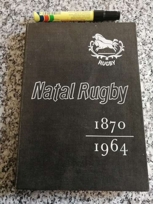 NATAL RUGBY  1870-1964 C O MEDWORTH ( Sharks  )