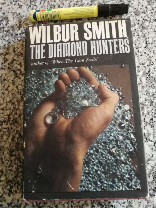 WILBUR SMITH THE DIAMOND HUNTERS HEINEMANN Hardcover Reprint 1971