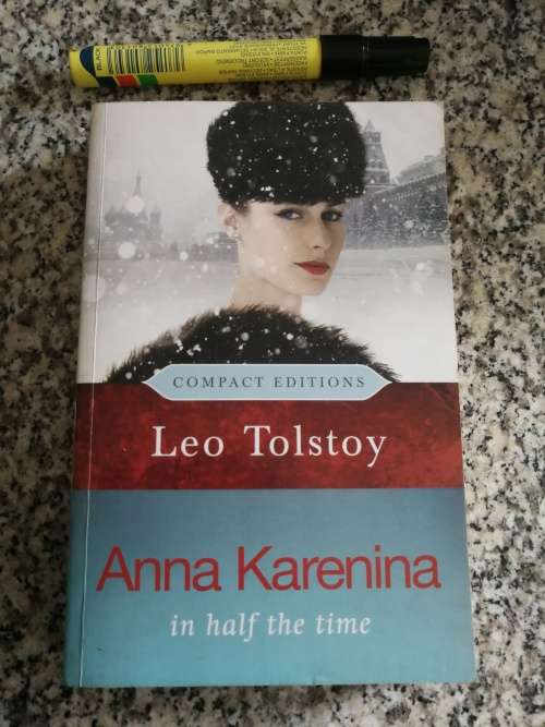 LEO TOLSTOY ANNA KARENINA Compact Editions ( read in half the time  )