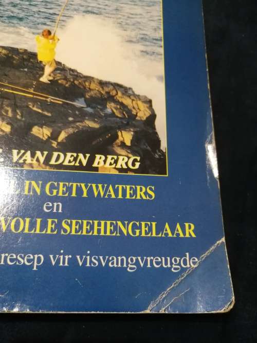 3 X A E van den BERG HENGEL BOEKE ( fishing angling books in Afrikaans )