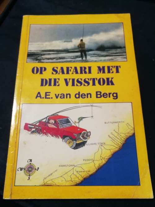 3 X A E van den BERG HENGEL BOEKE ( fishing angling books in Afrikaans )