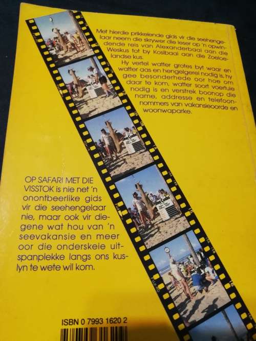 3 X A E van den BERG HENGEL BOEKE ( fishing angling books in Afrikaans )
