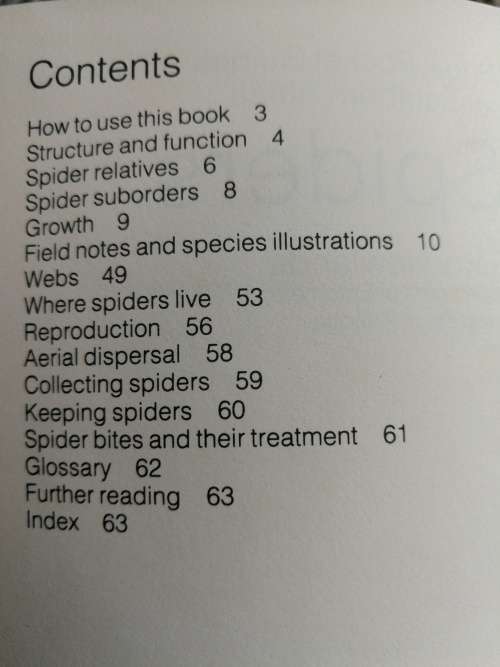 SPIDERS STRUIK POCKET GUIDES FOR SOUTHERN AFRICA GERRY NEWLANDS ELBIE de MEILLON