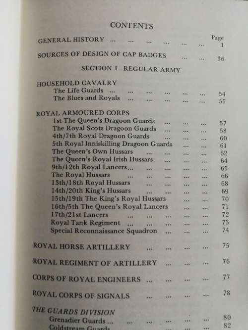 REGIMENTAL BADGES MAJOR T J EDWARDS 6TH ED PREPARED ARTHUR L KIPLING british military