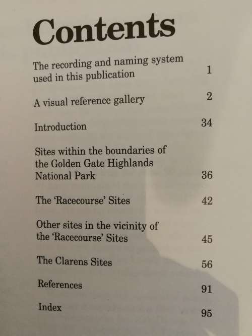 THE ROCK ART OF THE GOLDEN GATE AND CLARENS DISTRICTS BERT WOODHOUSE