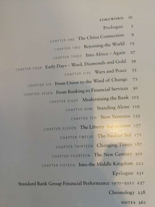 HOISTING THE STANDARD 150 YEARS OF STANDARD BANK RICHARD STEYN FRANCIS ANTONIE  in a SLIPCASE