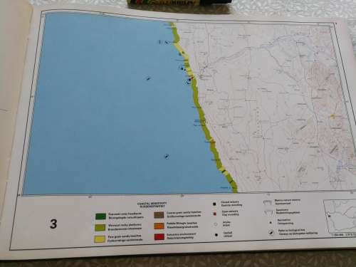 COASTAL SENSITIVITY ATLAS OF SOUTHERN AFRICA English and Afrikaans 1982 rising sea waters tides