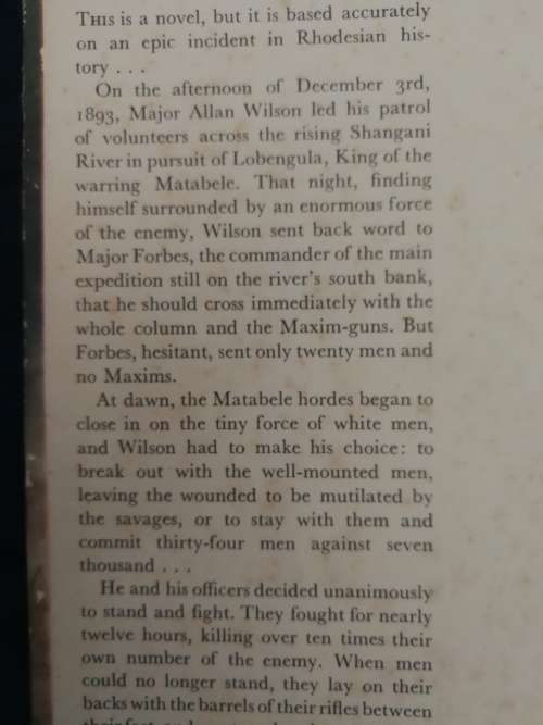 THE WHITE MEN SANG ALEXANDER FULLERTON