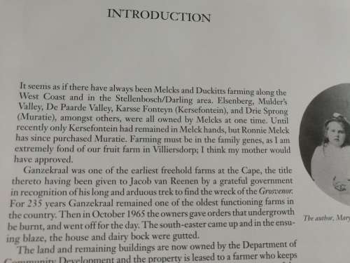 GANZEKRAAL A WEST COAST YEAR MARY MELCK  A South African Farm flowers & birdlife over a year